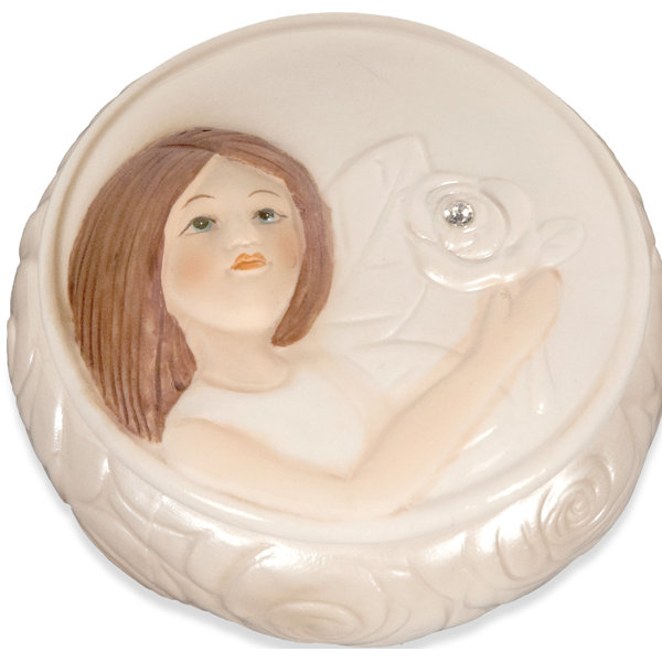 Angelstar Precious Rose Angel Keepsake Jewelry Box & Reviews Wayfair